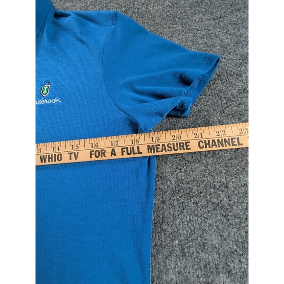 Adidas Polo Womens Medium Blue Climacool Golf Shirt Innisbrook Florida Golfing - Picture 7 of 9